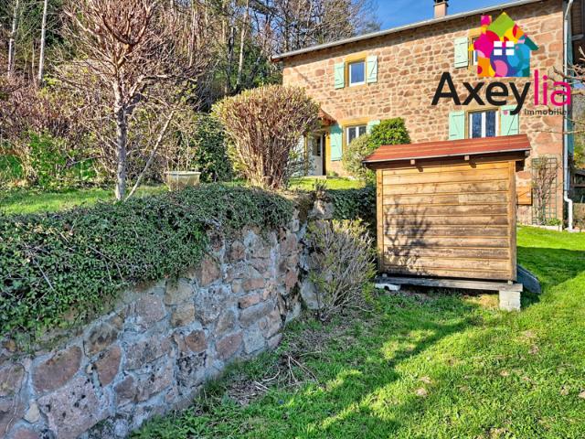 A VENDRE MAISON EN PIERRE 3 CHAMBRES AVEC TERRAIN ARCING