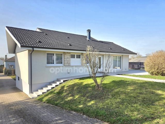 à vendre maison individuelle de plain pied sur sous sol, 5 chambres et jardin à BRAS SUR MEUSE 55