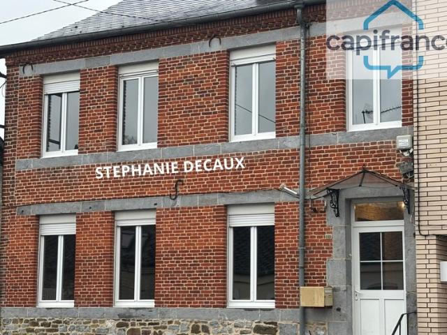 ?A VENDRE: Maison semi mitoyenne super potentiel –semi plain pieds Fourmies 59