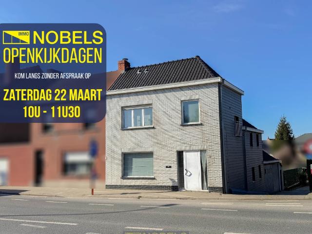 À vendre: Maison semi ouverte abordable en périphérie du centre d'Oudenaarde