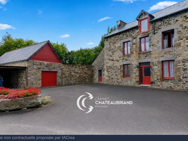 A VENDRE Maison pierres de 274 m² Terrain 9795 m² CHERRUEIX