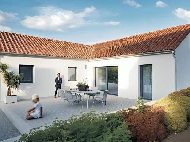 A vendre Maison plain pied de 120 m² sur terrain de 400 m² à Bea