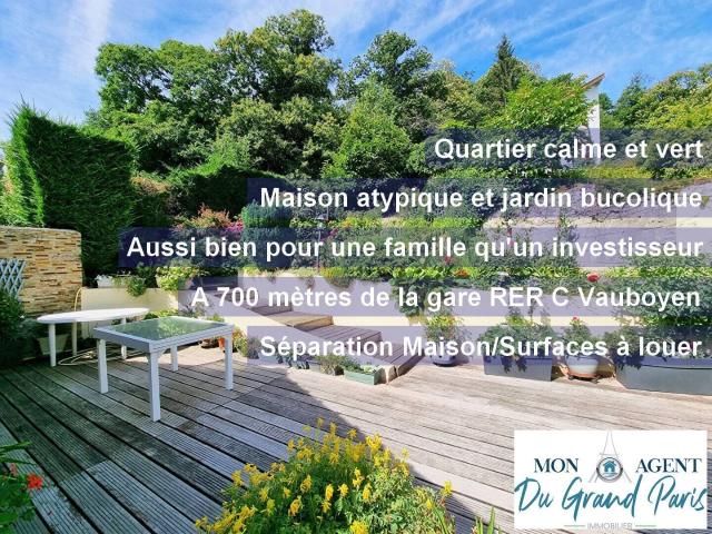 A vendre Maison + un garage de 45m2 Jouy en Josas proche Saclay