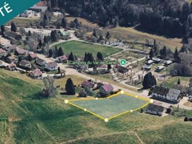À vendre – Parcelle constructible à Foncine le Haut