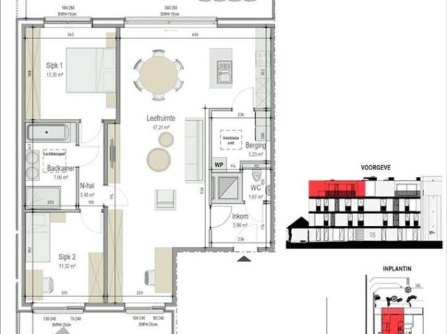 à vendre Penthouse Alost Albrechtlaan