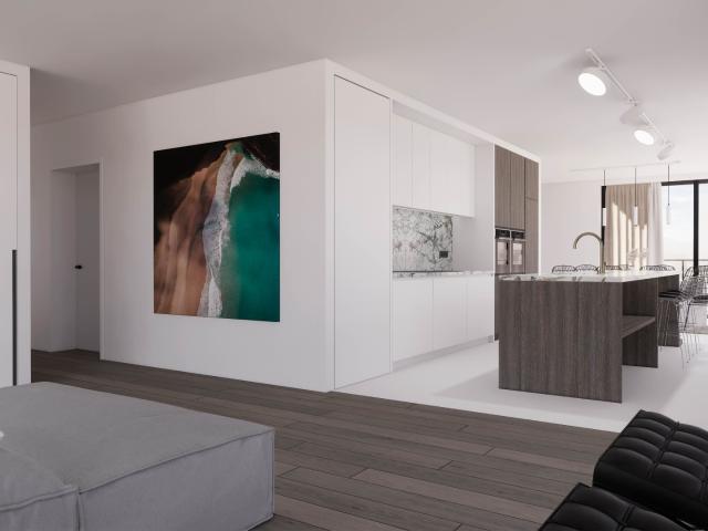 A vendre, penthouse neuf dans un complexe tendance sur la Grand Place de Renaix !