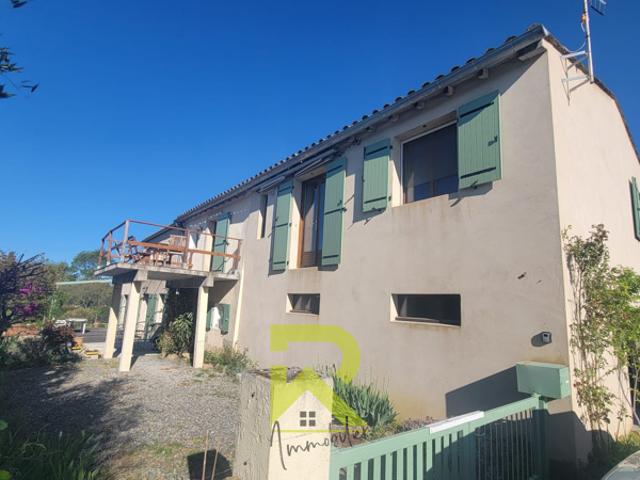 A Vendre PEYREFITTE SUR L HERS 11 Maison T4 avec grand Te