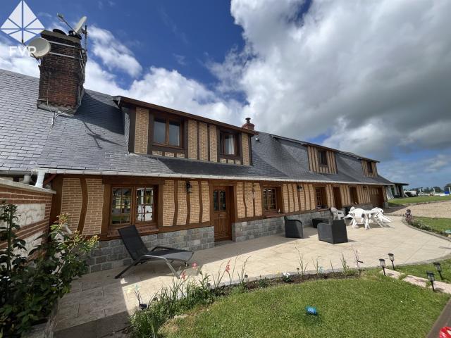 A vendre proche du littoral longère de caractère 142m² Ocqueville