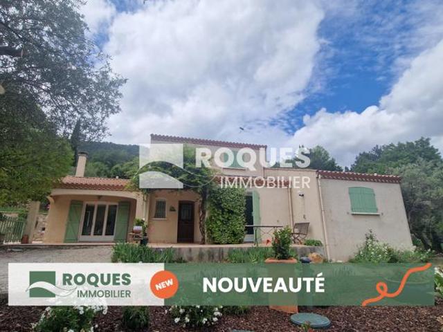 A VENDRE proche Lodève, superbe villa indépendante 5 pièces