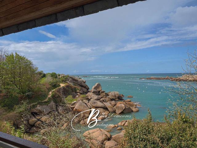 A vendre propriété d'exception Côtes de Granit Rose Bretagne 182m² Perros Guirec