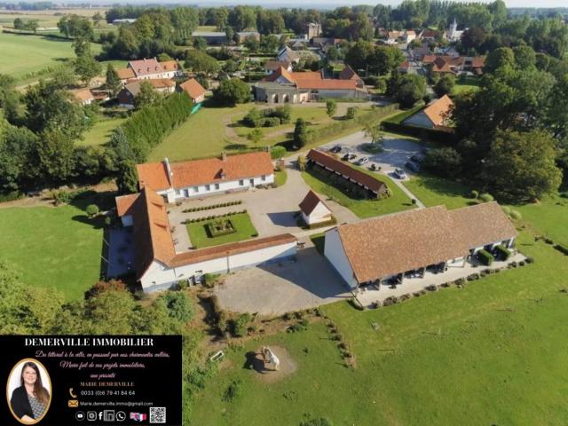 À Vendre Propriété de charme à 30 minutes des littoraux 466m² Montreuil Sur Mer