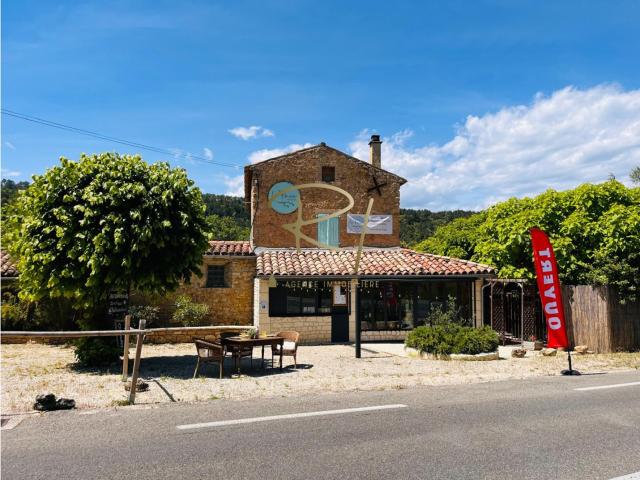 A VENDRE RESTAURANT AVEC MURS / FONDS DE COMMERCE ET LOGEMENT SUD ARDECHE NORD GARD