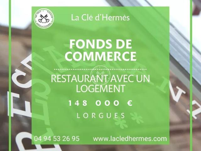 À Vendre: Restaurant à Lorgues Fonds de Commerce 170m² Lorgues
