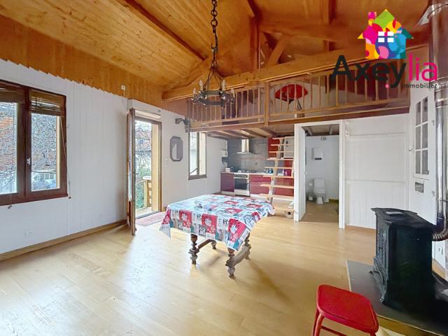 A VENDRE ROANNE PROCHE CENTRE VILLE CHALET AVEC JARDIN E