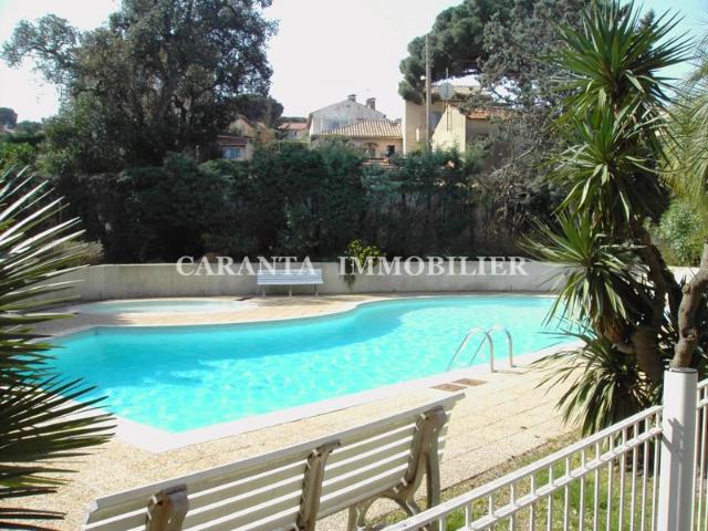 A vendre Sainte Maxime appartement T3 dans résidence avec pi