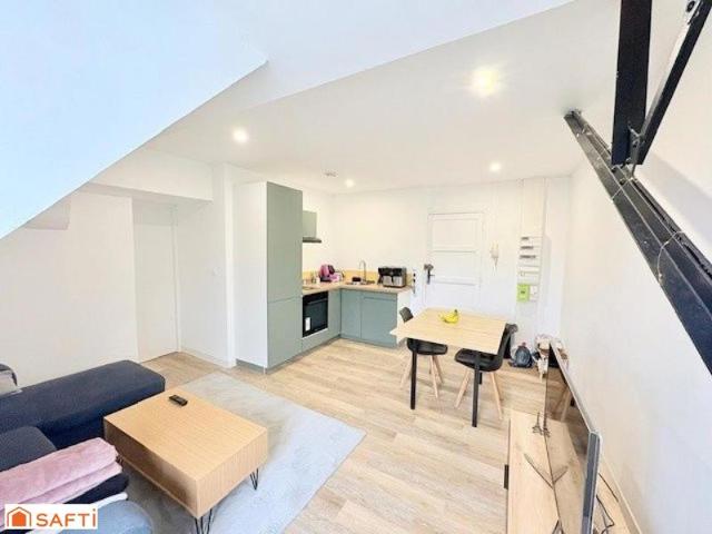 À vendre – spécial investisseur – t2 loué – valenciennes centre