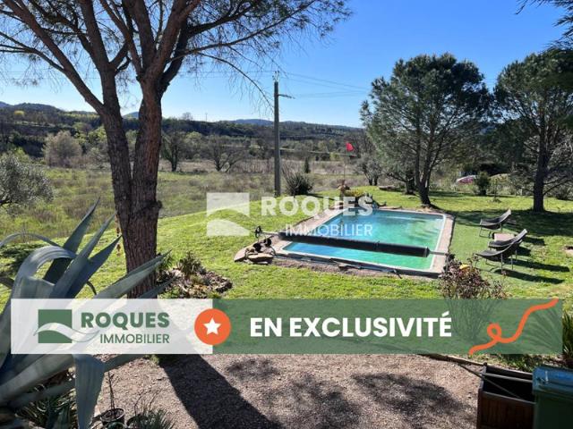 A VENDRE, St Jean de la Blaquière, Villa indépendante, 4 piè