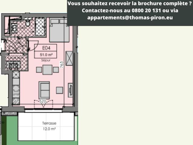 à vendre Studio Ciney