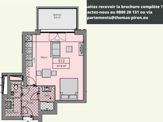 à vendre Studio Ciney