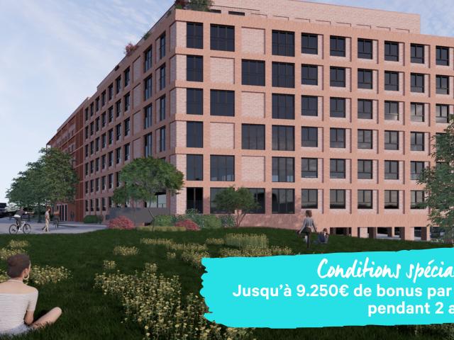 à vendre Studio Anderlecht Allée des Coquelicots