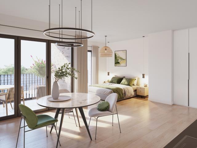 à vendre Studio Bruxelles Quai au Foin