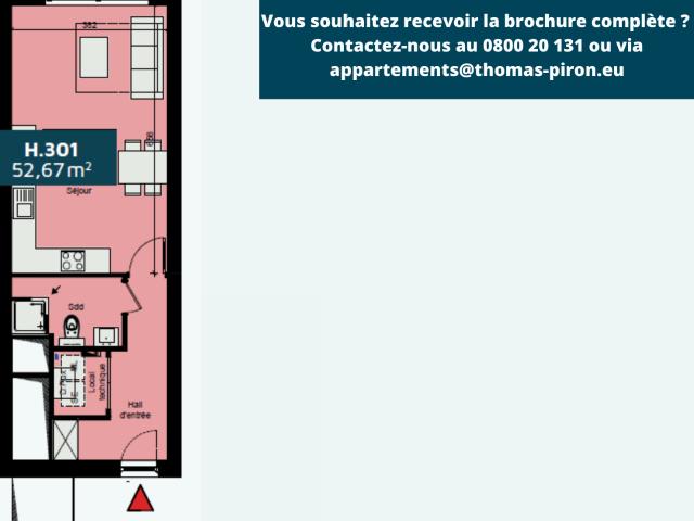 à vendre Studio Namur Rue du Premier Lanciers