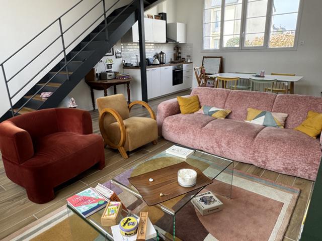 À VENDRE, SUPERBE APPARTEMENT DUPLEX AVEC JARDIN À PAIMPOL.