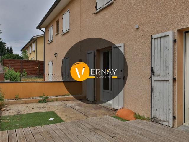 A vendre sur la commune de Diémoz, une maison de type 4 d'une superficie de 96.45 m2 habitable Terrain 154 m2