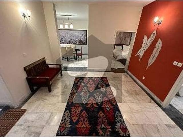 A Very Beautiful Furnished Portion Available For Rent
