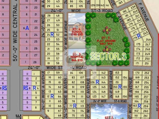 A Well Designed West Open Residential Plot Is Up For sale In An Ideal Location In Karachi