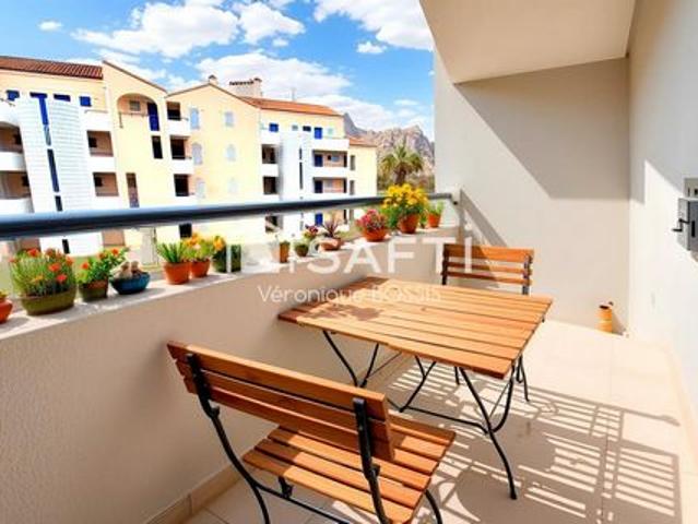 À 150 MÈTRES DE L’OCÉAN – CHARMANT T2 MEUBLÉ AVEC BALCON PLEIN SUD – LES SABLES D’OLONNE