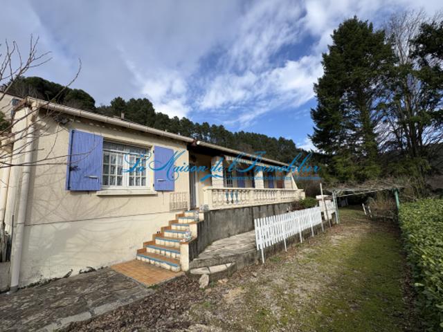 A 15 min de Chamborigaud et Génolhac maison plain pied de ty