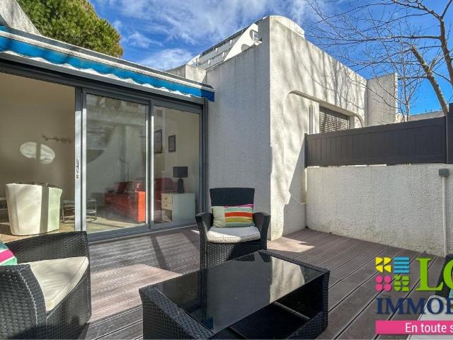 À 100 mètres des plages du Couchant – Maison chaleureuse au. 70m² La Grande Motte