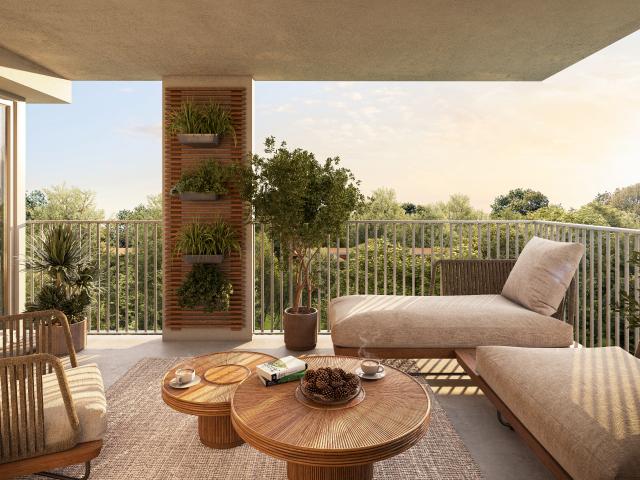 A 100m de la plage et des commodités, magnifique 2 pièces bien agencé en étage élevé 2 pièces, 40 m²