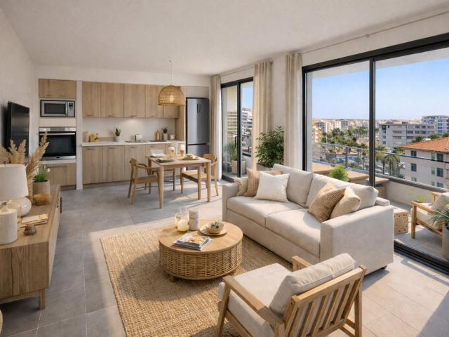 A 100M DE LA PLAGE ET DU CENTRE, TRES JOLI 3 PIECES AVEC GARAGE ET EXTERIEUR 3 pièces, 60 m²