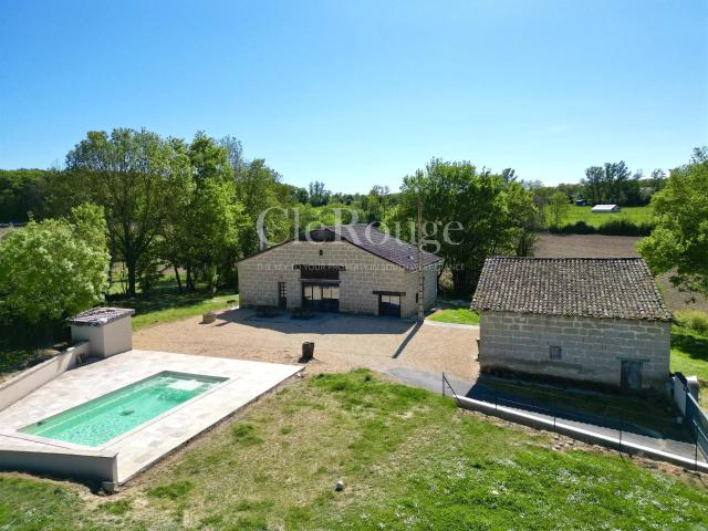 A 10 minutes d'Eymet Maison en pierre de 3 chambres avec p. 126m² Eymet