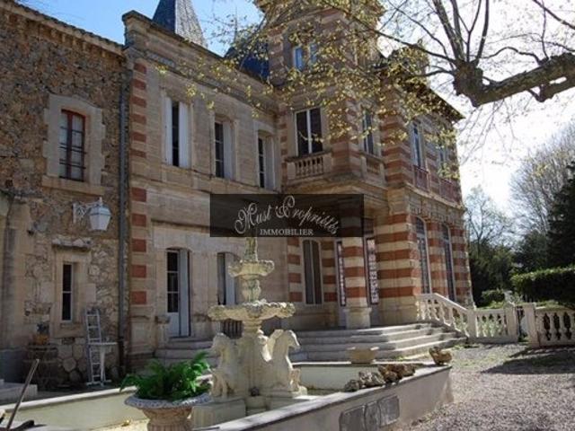 À 10 Mn Des Plages Superbe Château 1000 m2 Terrain 4,5 Hecta. 1000m² Narbonne