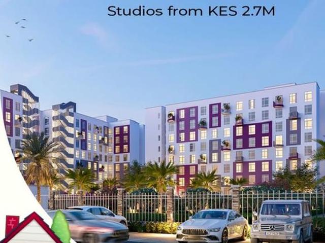 A 1 bedroom apartment for sale in Garden estate from Kshs 5.3M