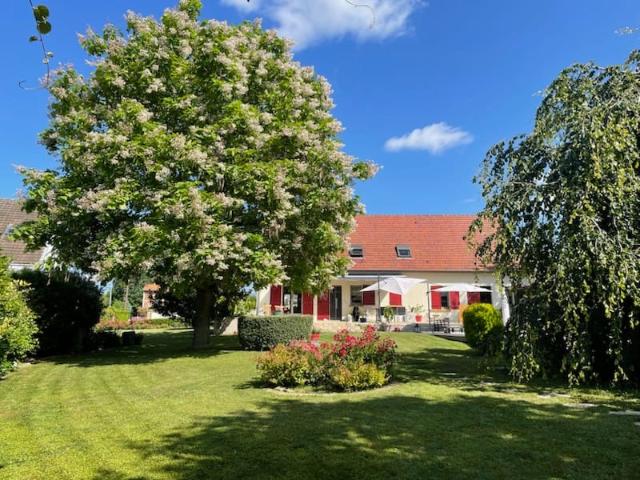 À 1h20 de Paris: maison familiale avec piscine et jardin arboré
