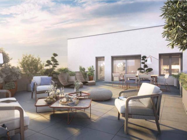 A 450 m Métro B Jean Jaurès ! 121 m2 avec 60 m2 de TERRASSE Plein ciel et Balcons !