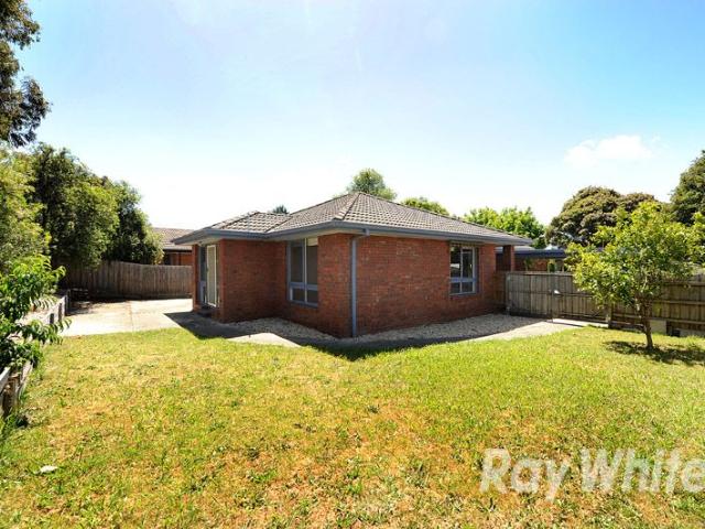 A 4 bedroom, 2 bathroom home close to Rowville Lakes shops