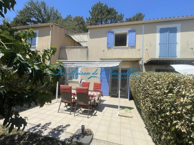 A 5 min du centre d'Anduze, maison F4 avec terrasses, jardin