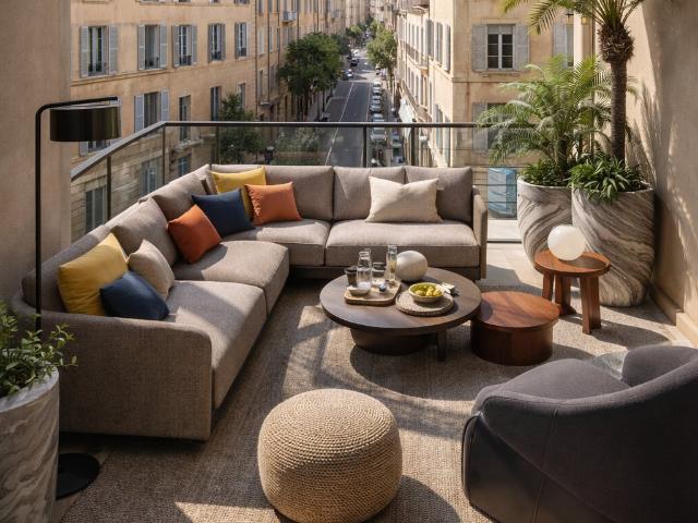 A 5MIN A PIED DE LA ROTONDE GRAND 2P DE 50M² AVEC EXTERIEUR 2 pièces, 50 m²