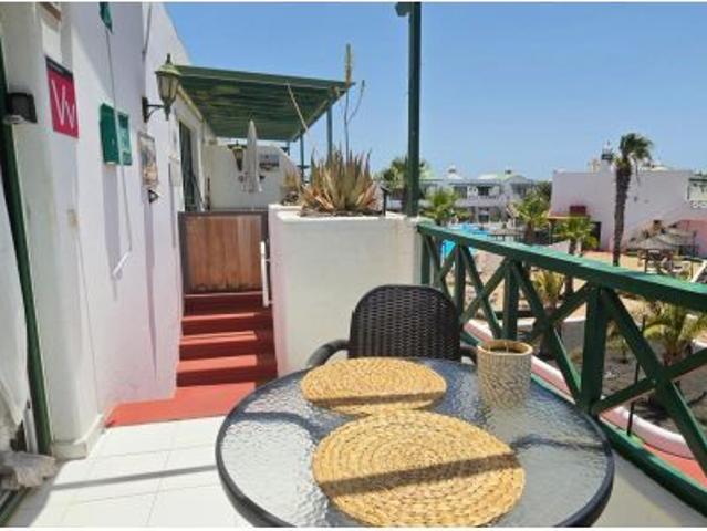 Acogedor apartamento, terraza con vistas lejanas al mar en Matagorda, Puerto del Carmen