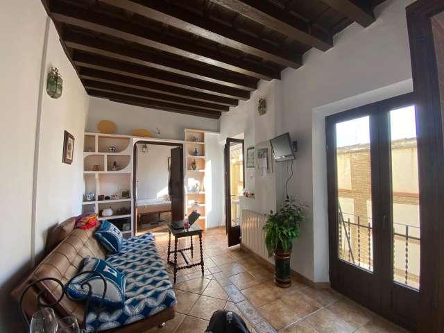 Acogedor apartamento en alquiler en el realejo, granada