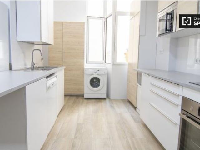 Acogedora habitación en alquiler en un apartamento de 7 dormitorios en Prosperidad
