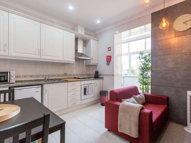Acolhedor apartamento de 2 quartos para alugar em Avenidas Novas, Lisboa