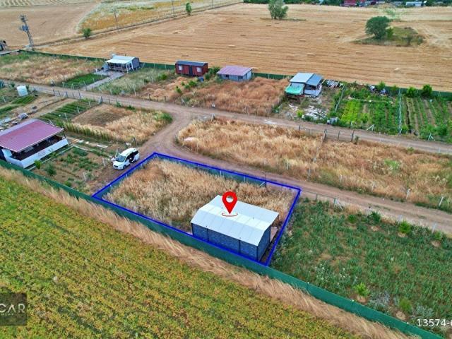 ACAREMLAK*ELEKTİRİK SU AKTİF ! 300M2 KONTEYNIRLI VERANDALI !