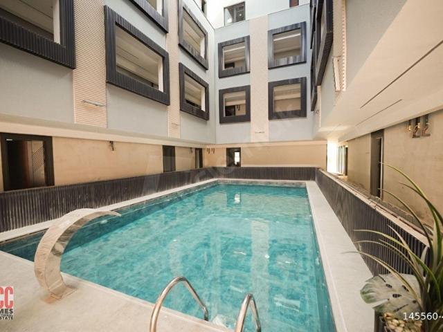 ACC HOMES'TAN DOKUMA'DA SIFIR,HAMAM, SAUNA, FİTNESS OLAN 1+1