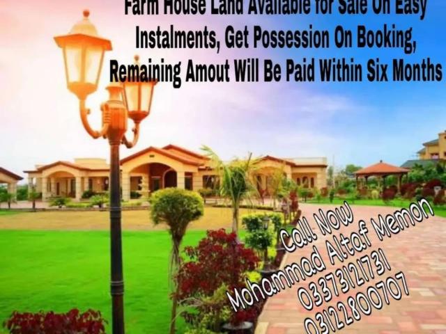 Acer Land Available For Farm House Purpose Karachi Gadap Town ID 30956